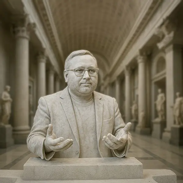 My marble statue