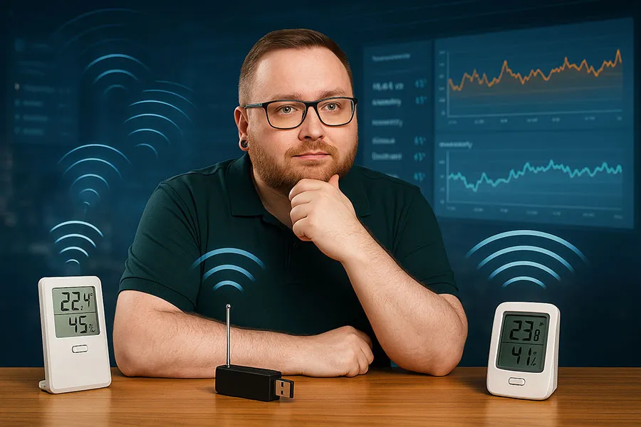 Günstige Bits, klare Daten: So entsteht dein eigenes Klima-Monitoring fürs ganze Haus