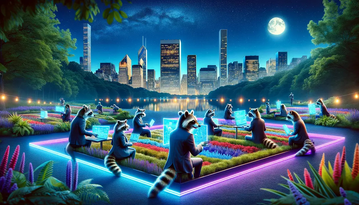 Productive Raccoons