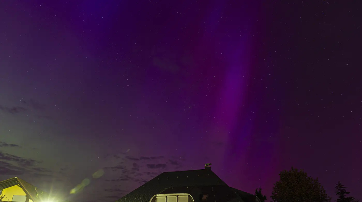 Northern Lights over Hesse